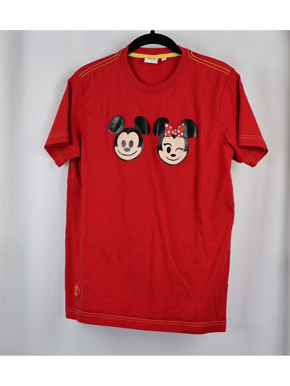 Men's Red Mickey & Minnie Shirt